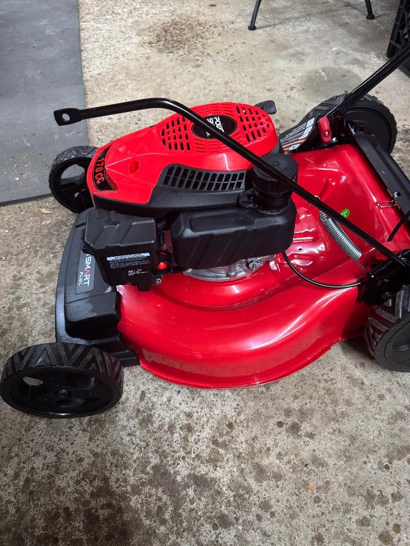 PowerSmart 21-Inch Self Propelled Gas Lawn Mower, 170cc OHV Engine, Rear-Wheel Drive, Steel Deck, 3-in-1 Walk-Behind Mower customer photo 2