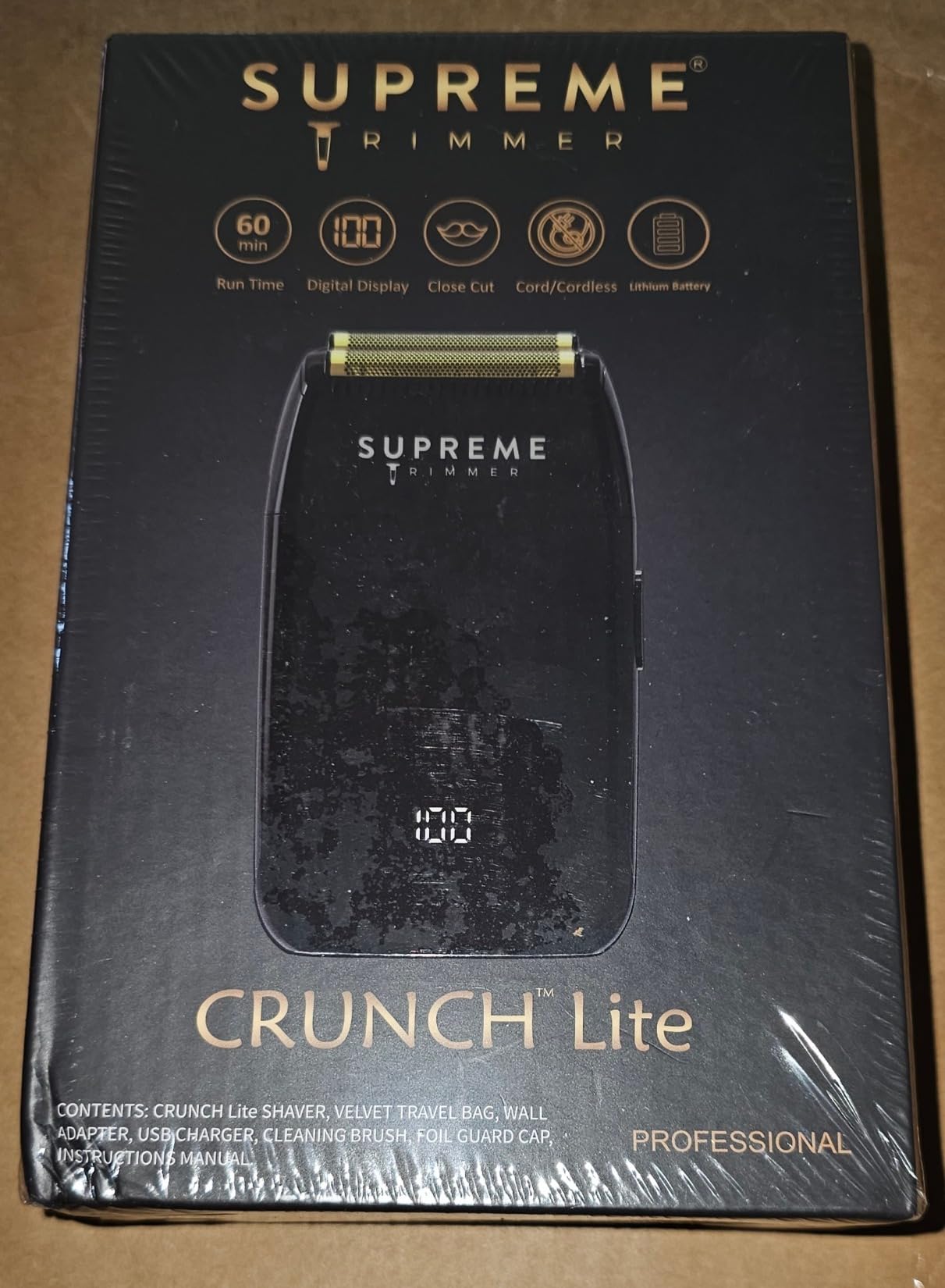 Supreme Trimmer Crunch Lite Professional Double Foil Shaver STF600 Men customer photo 2