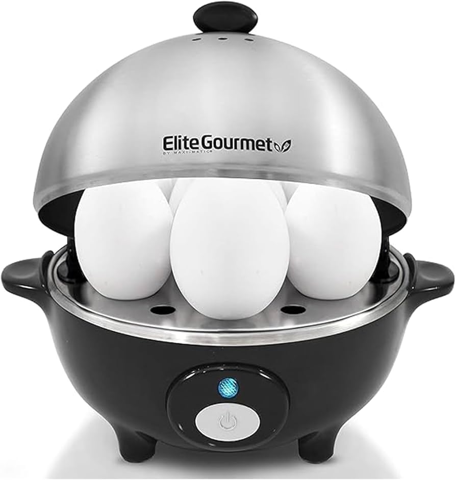 Elite Gourmet 7-Egg Electric Egg Cooker, BPA-Free, Auto Shut-Off customer photo 1