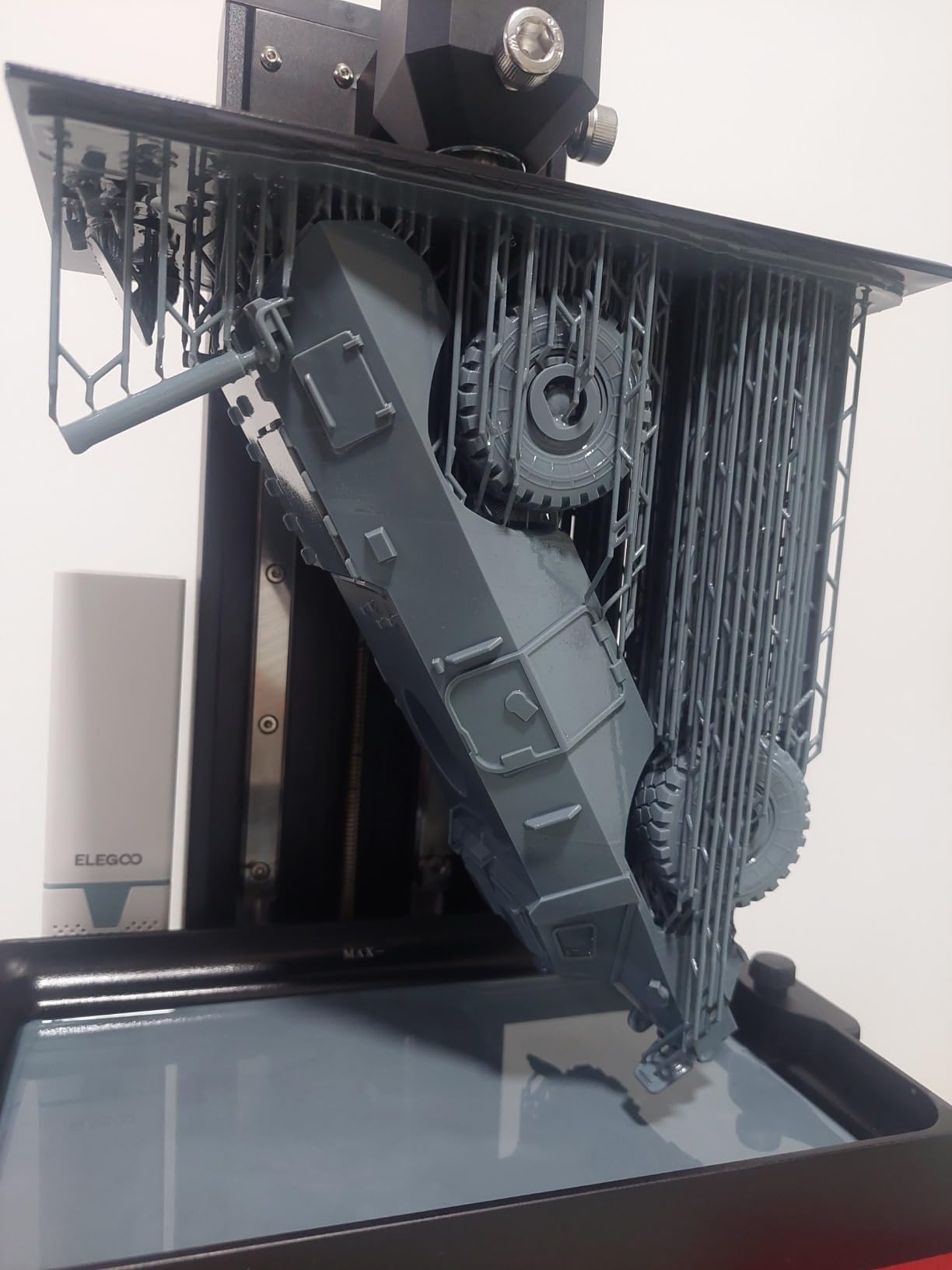 ELEGOO Saturn 3 MSLA 12K 3D Printer | Desktop Resin Impresora with 10-Inch Monochrome LCD, Voxeldance Tango Slicer, Large Printing Size of 8.62 × 4.84 × 9.84 inch customer photo 2