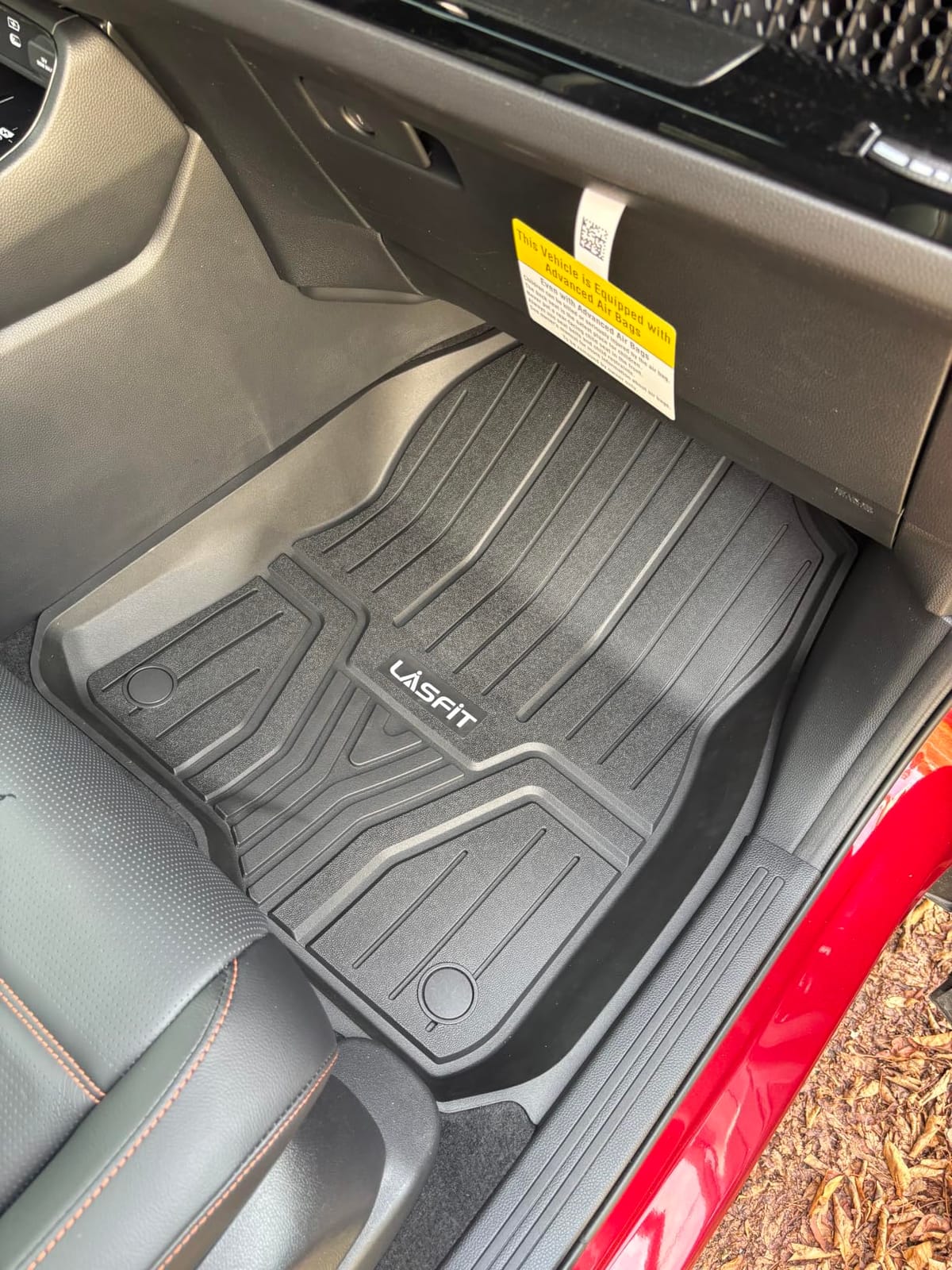 LASFIT Floor Mats for Honda CR-V 2023-2026 (Gasoline & Hybrid & e:FCEV) | All Weather Custom Fit Anti-Slip TPE Floor Liners 1st & 2nd Row & Cargo Liner (Upper Position), Full Set customer photo 1