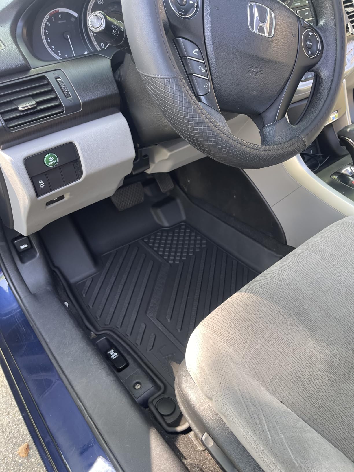 LASFIT Floor Mats for Honda CR-V 2023-2026 (Gasoline & Hybrid & e:FCEV) | All Weather Custom Fit Anti-Slip TPE Floor Liners 1st & 2nd Row & Cargo Liner (Upper Position), Full Set customer photo 2
