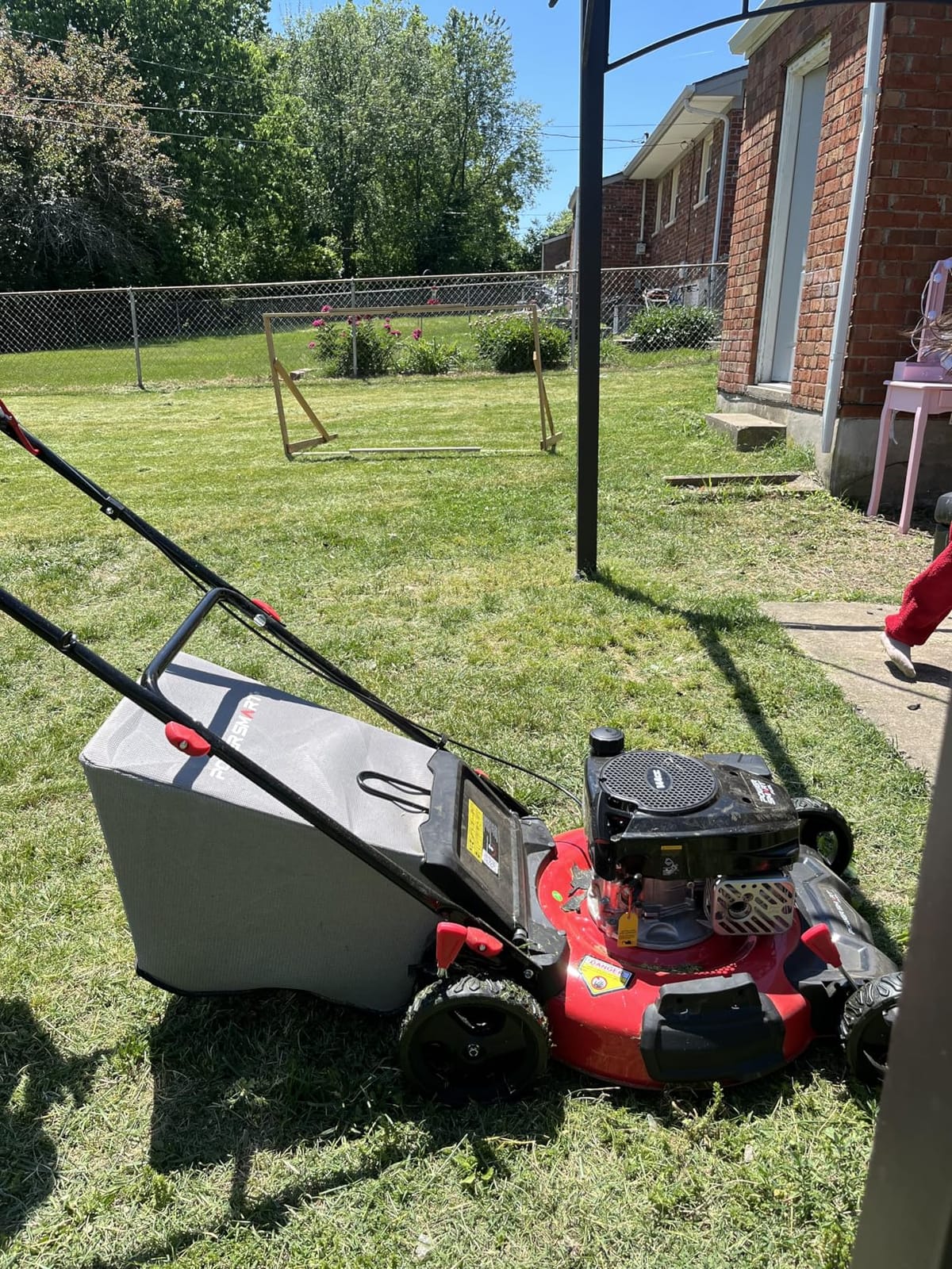 PowerSmart EasyGlide 21-Inch 3-in-1 Push Gas Lawn Mower customer photo 1