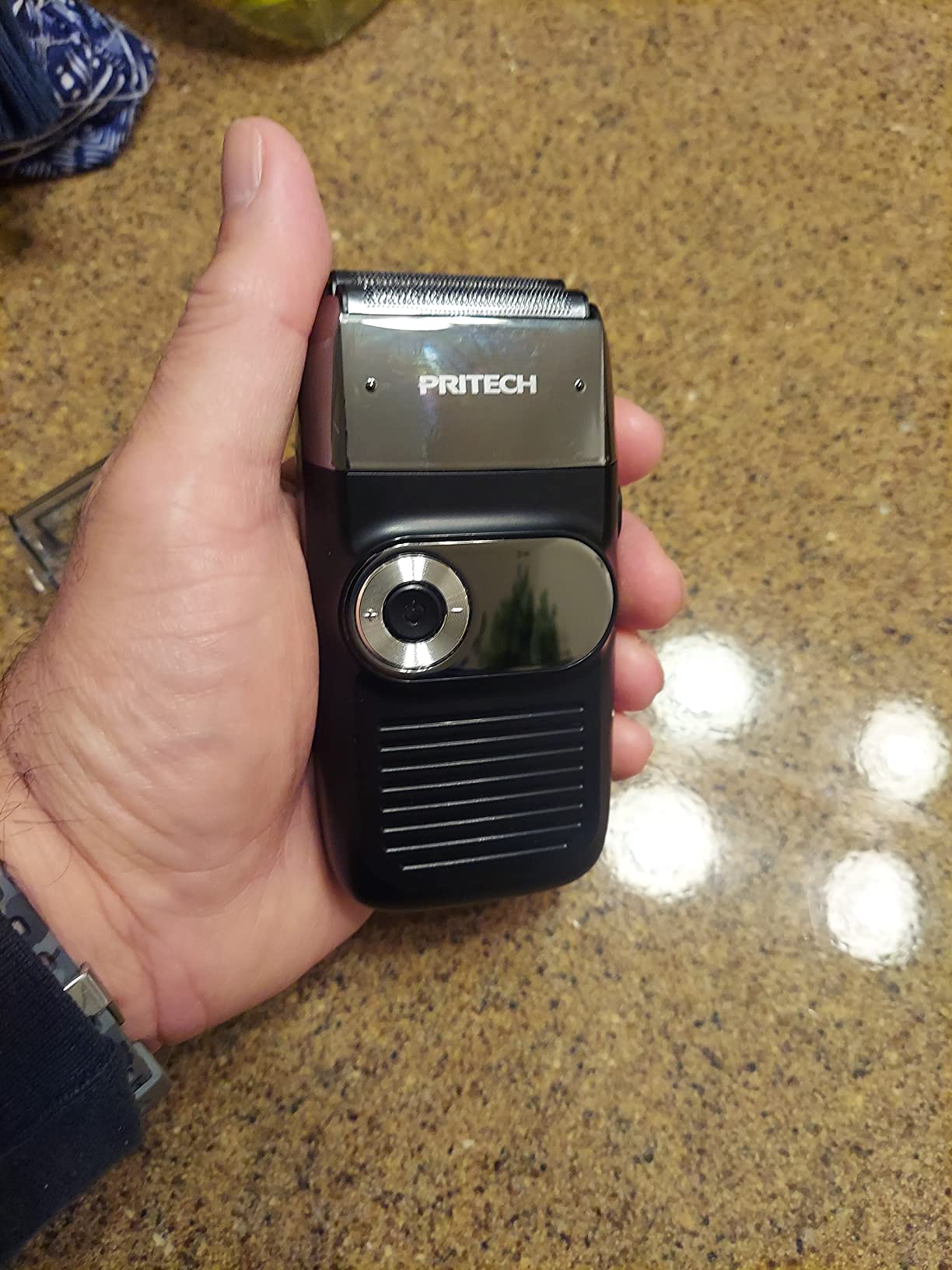 PRITECH Foil Shaver for Men with Pop-Up Trimmer, for Bald Head & Face customer photo 1