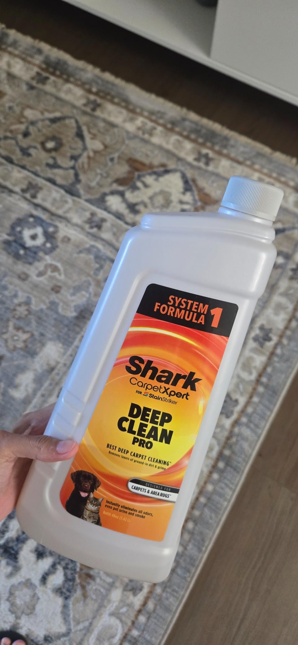 Shark Deep Clean Pro Carpet Cleaner Formula Removes Dirt/Stains/Odor EXCM48 customer photo 1
