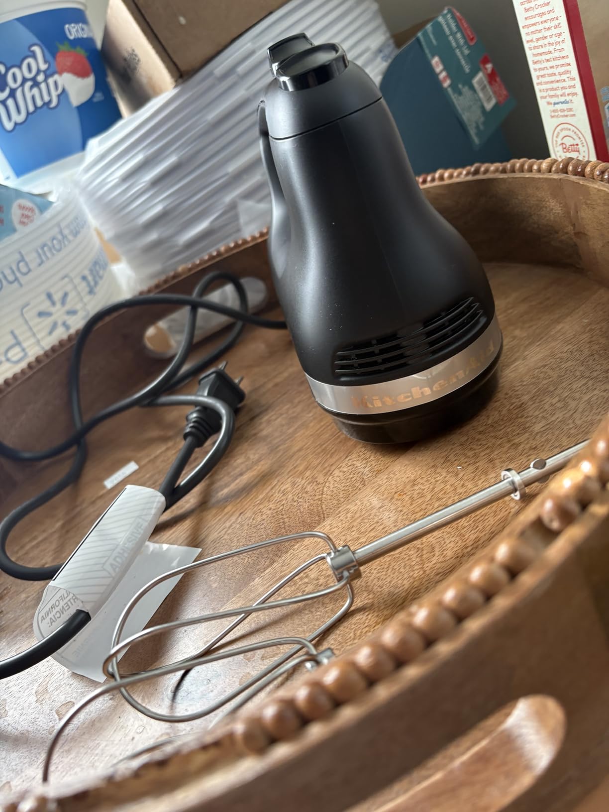KitchenAid 5 Ultra Power Speed Hand Mixer, KHM512, Contour Silver | 5 Speeds, Lockable swivel cord, Turbo Beaters, Easy release button, Dishwasher-safe beaters customer photo 1