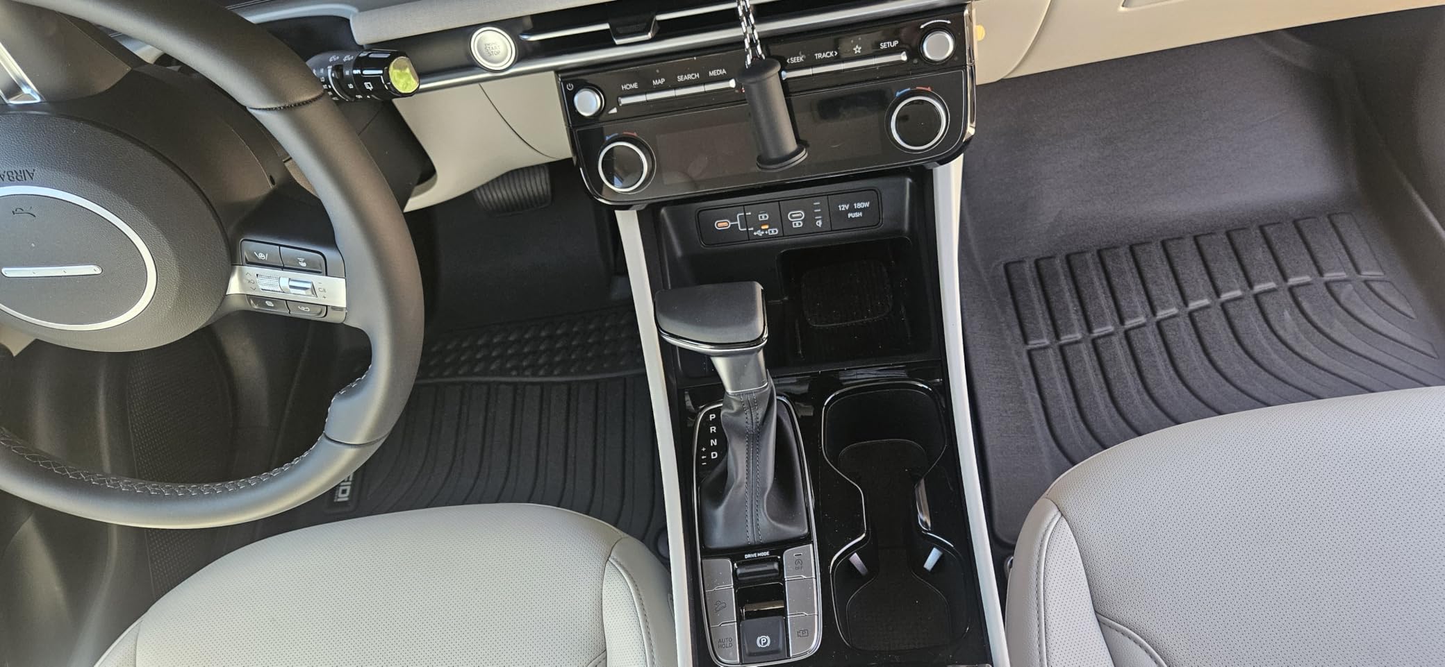 All Weather Car Floor Mats & Cargo Liner for 2022-2025 2026 Hyundai Tucson (No Hybrid Models) Custom Fit Full Set Accessories - Black customer photo 2