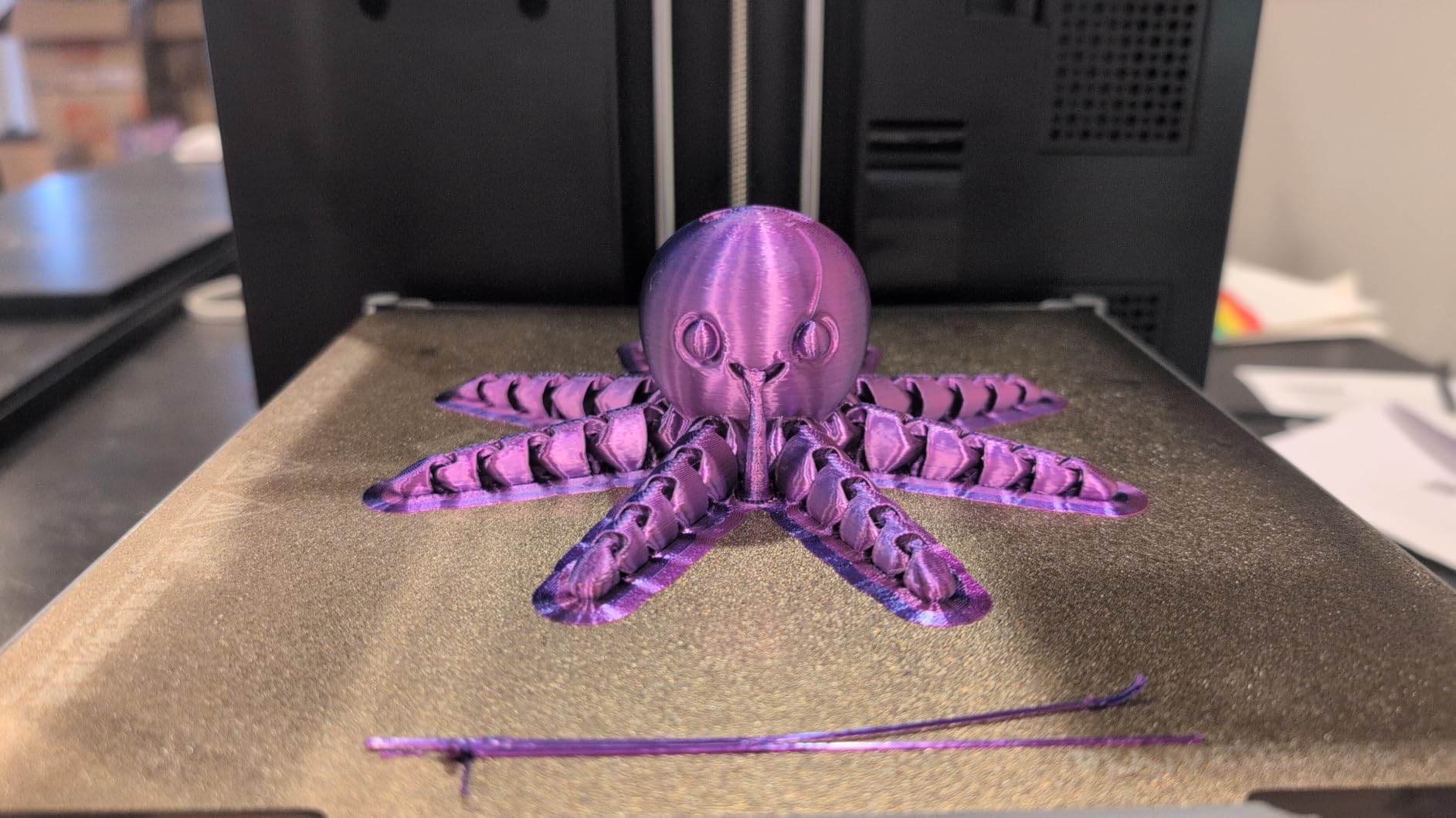 FLASHFORGE Adventurer 5M 3D Printer with Fully Auto Leveling, Max 600mm/s High Speed Printing, 280°C Direct Extruder with 3S Detachable Nozzle, CoreXY All Metal Structure, Print Size 220x220x220mm customer photo 2