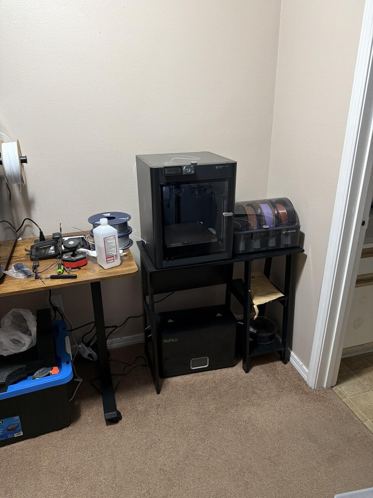 Bambu Lab P1S Combo, P1S 3D Printer and AMS, Multi-Color 3D Printing customer photo 2
