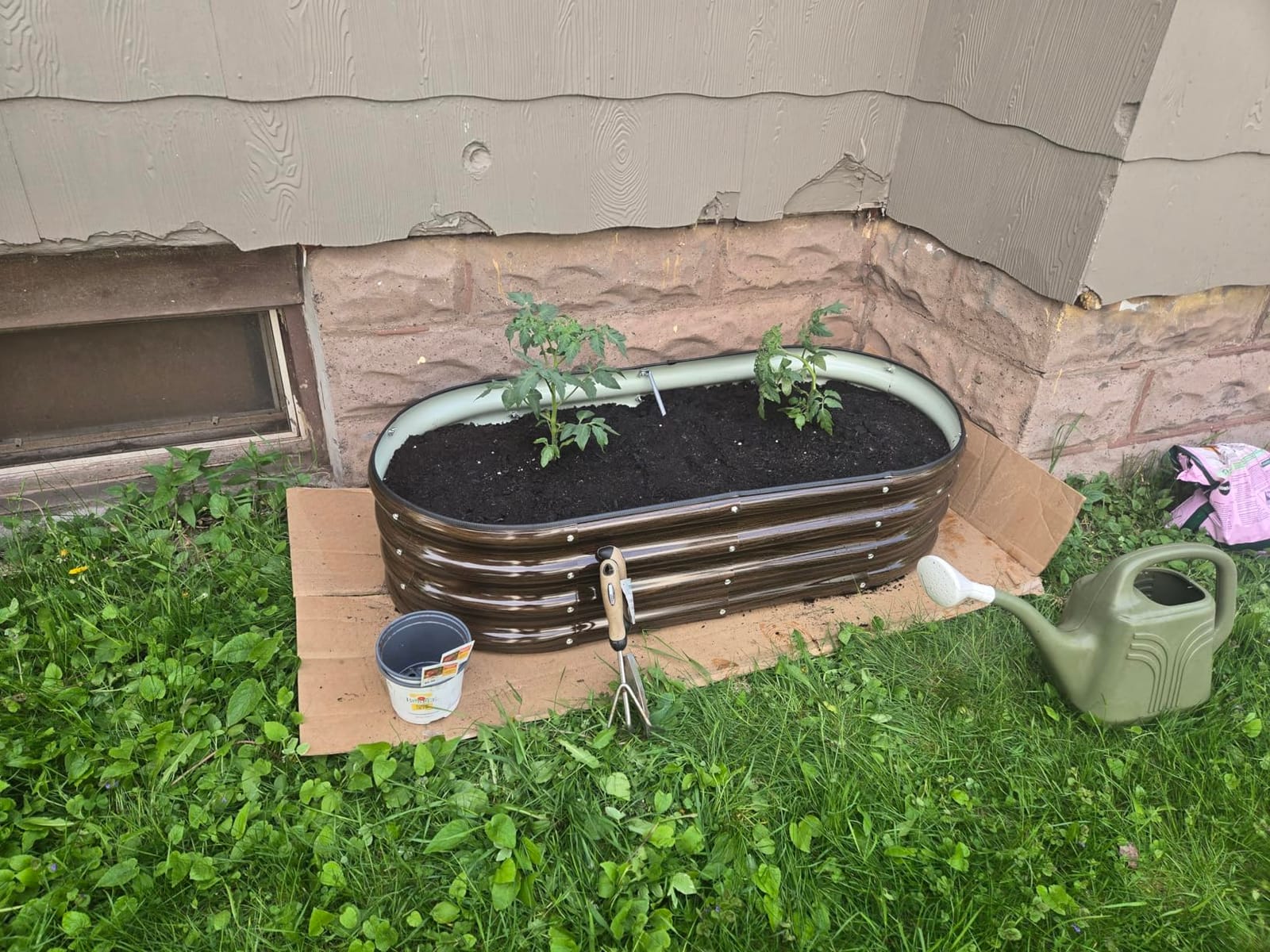 SnugNiture Raised Garden Bed Outdoor 4x2x1ft, 2 Pack customer photo 2