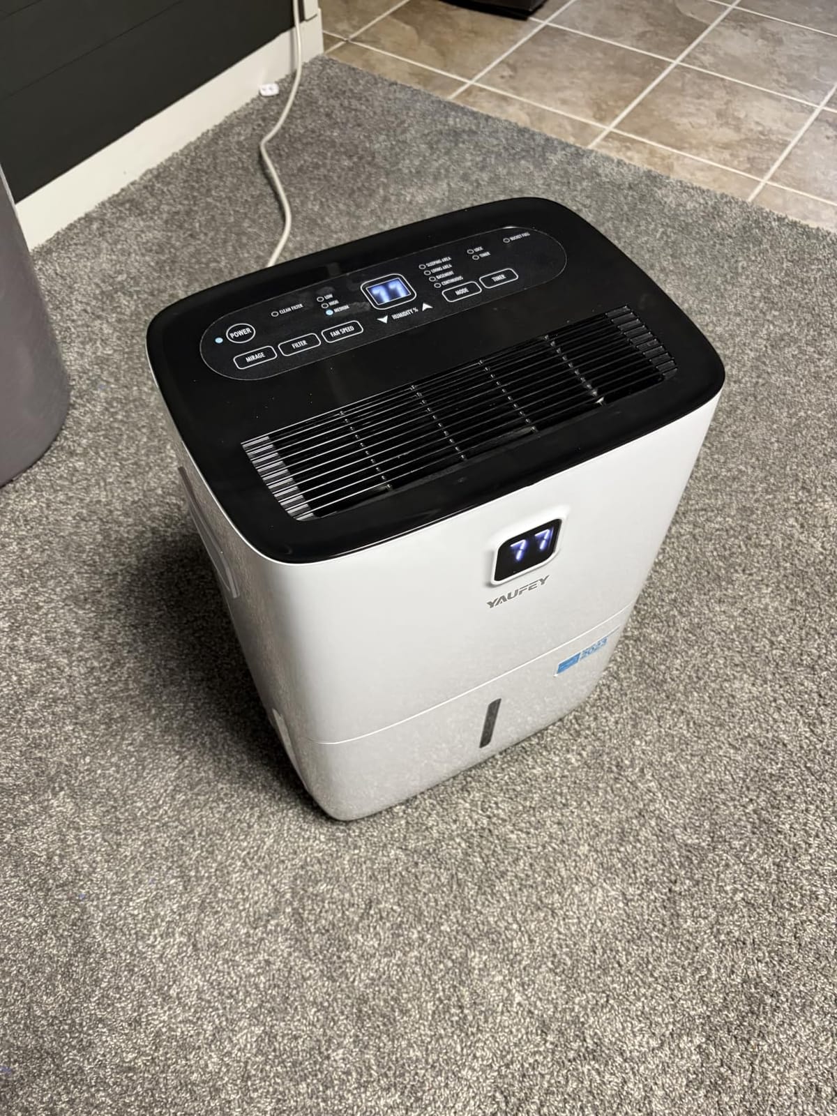 120 Pint Dehumidifier for Basement 6000 Sq. Ft with Drain Hose, ENERGY STAR customer photo 1