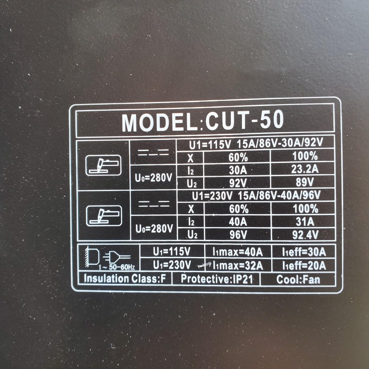 GZ GUOZHI Plasma Cutter, 50 Amp Air Inverter Plasma Cut, 110V/220V Dual Voltage Digital Display IGBT Inverter Plasma Cutting Machine with 2T/4T/TEST Function customer photo 2