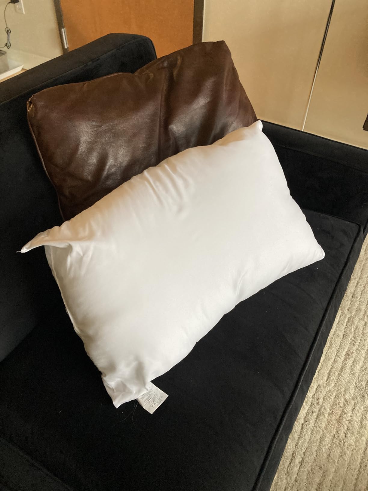 MIULEE 12x20 Inch Outdoor Pillow Inserts Set of 2, Waterproof Throw Pillows customer photo 2