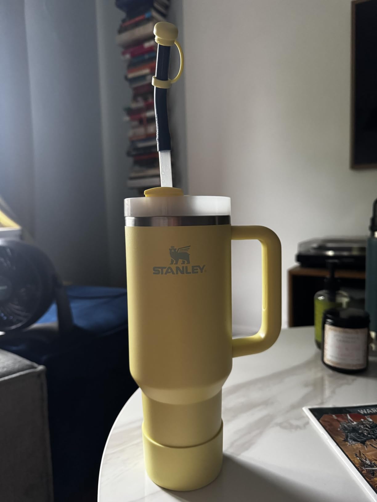 STANLEY Quencher H2.0 Tumbler with Handle and Straw 30 oz | Flowstate 3-Position Lid | Cup Holder Compatible for Travel | Insulated Stainless Steel Cup | BPA-Free | Rose Quartz 2.0 customer photo 1