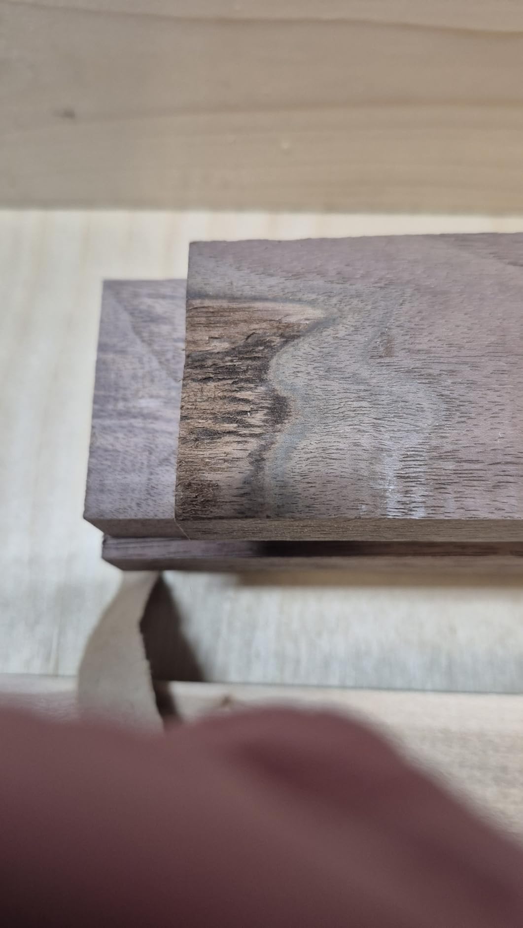Exotic Wood Zone Variety Pack - 5 Walnut, 5 Maple, 5 Cherry Hardwood Boards (3/4