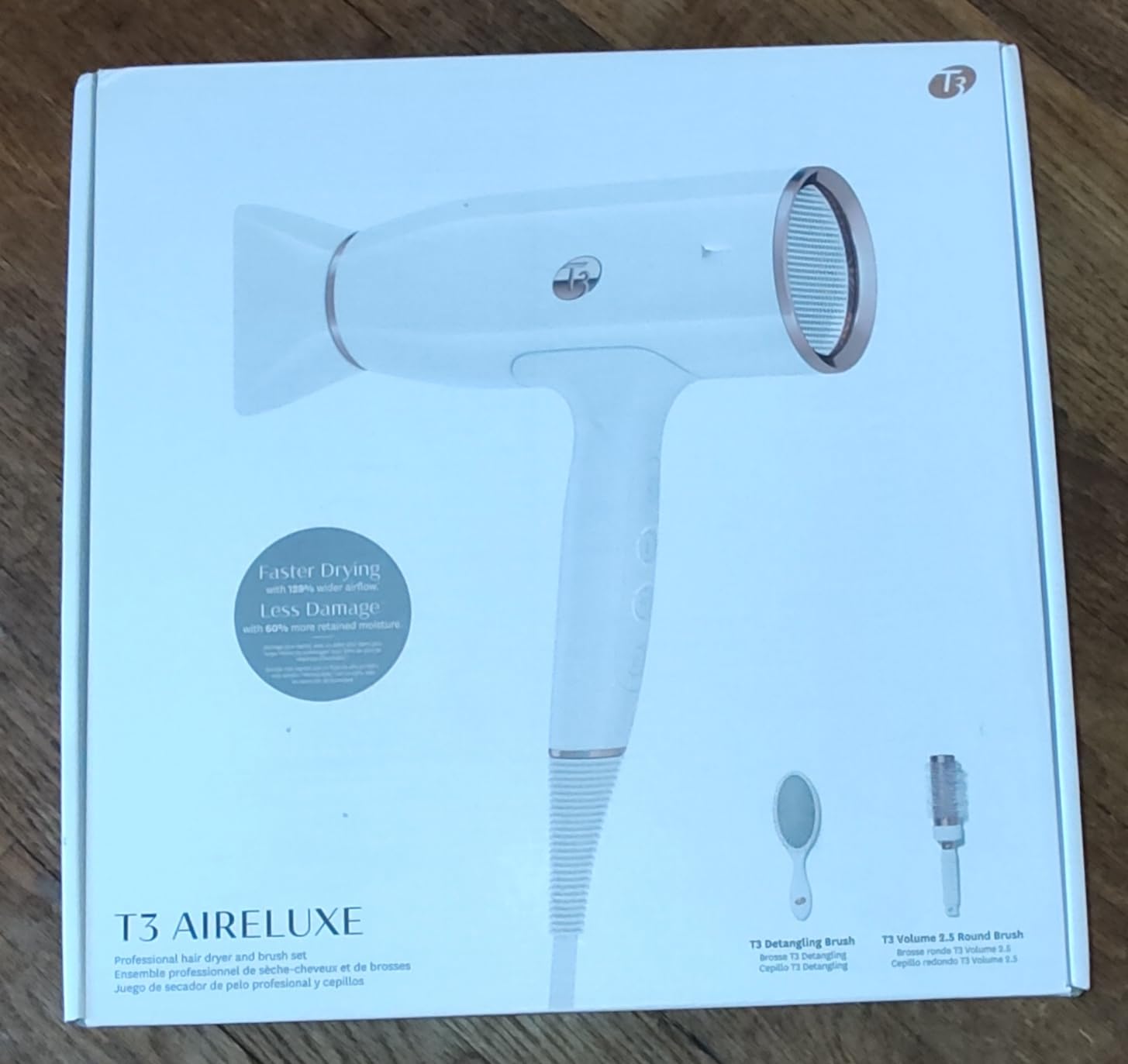 T3 AireLuxe Ionic Hair Dryer and Styling Set, Professional Blow Dryer customer photo 1
