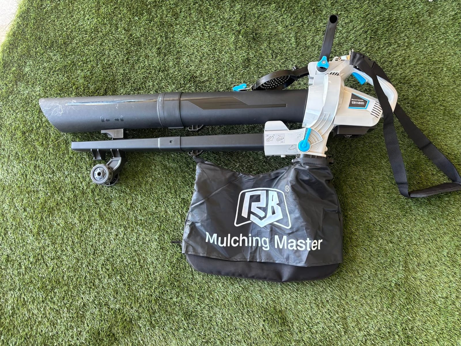 RB 40V Cordless Leaf Blower Vacuum Combo with 4Ah Battery & Fast Charger customer photo 1