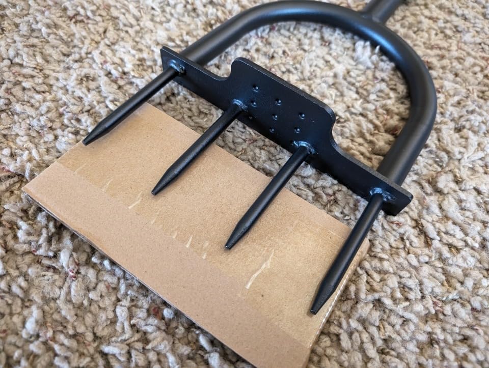 Colwelt Aerator Lawn Tool, Manual Lawn Grass Aerator with Rugged Wide Spike customer photo 2