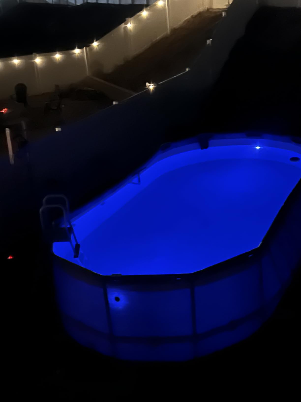 Skairipa Solar Pool Lights with Remote, Submersible Pool Lights 4 Pack customer photo 1