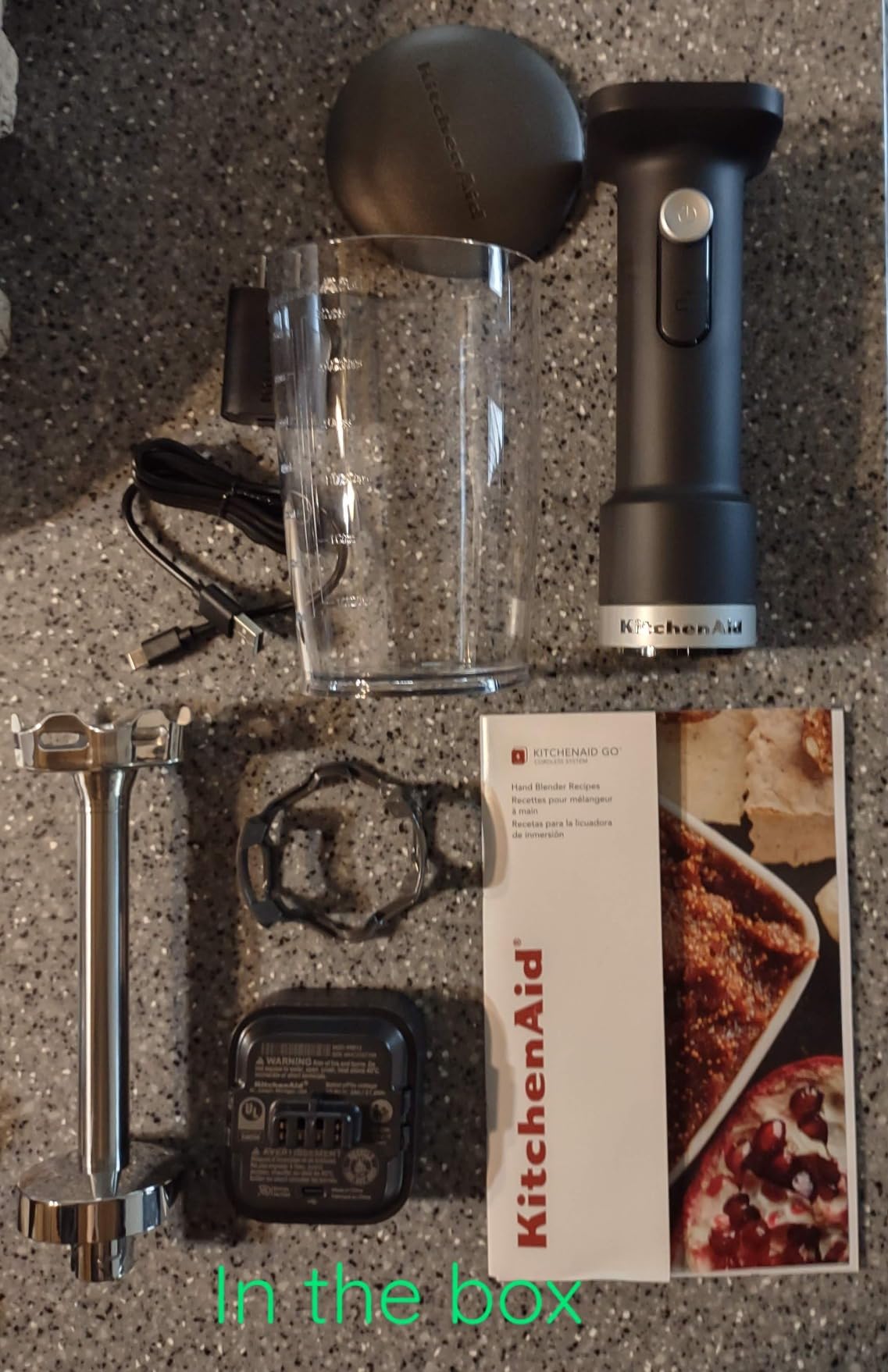 KitchenAid Go Cordless Hand Blender, battery included, KHBRV71 | Cordless, 7