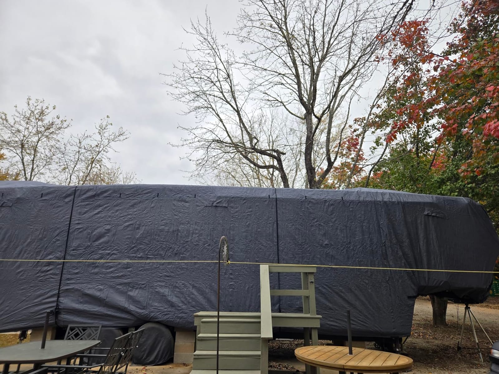 Fonzier 5th Wheel RV Cover, 9 Layers Heavy Duty Camper Cover Fits34-37FT customer photo 1