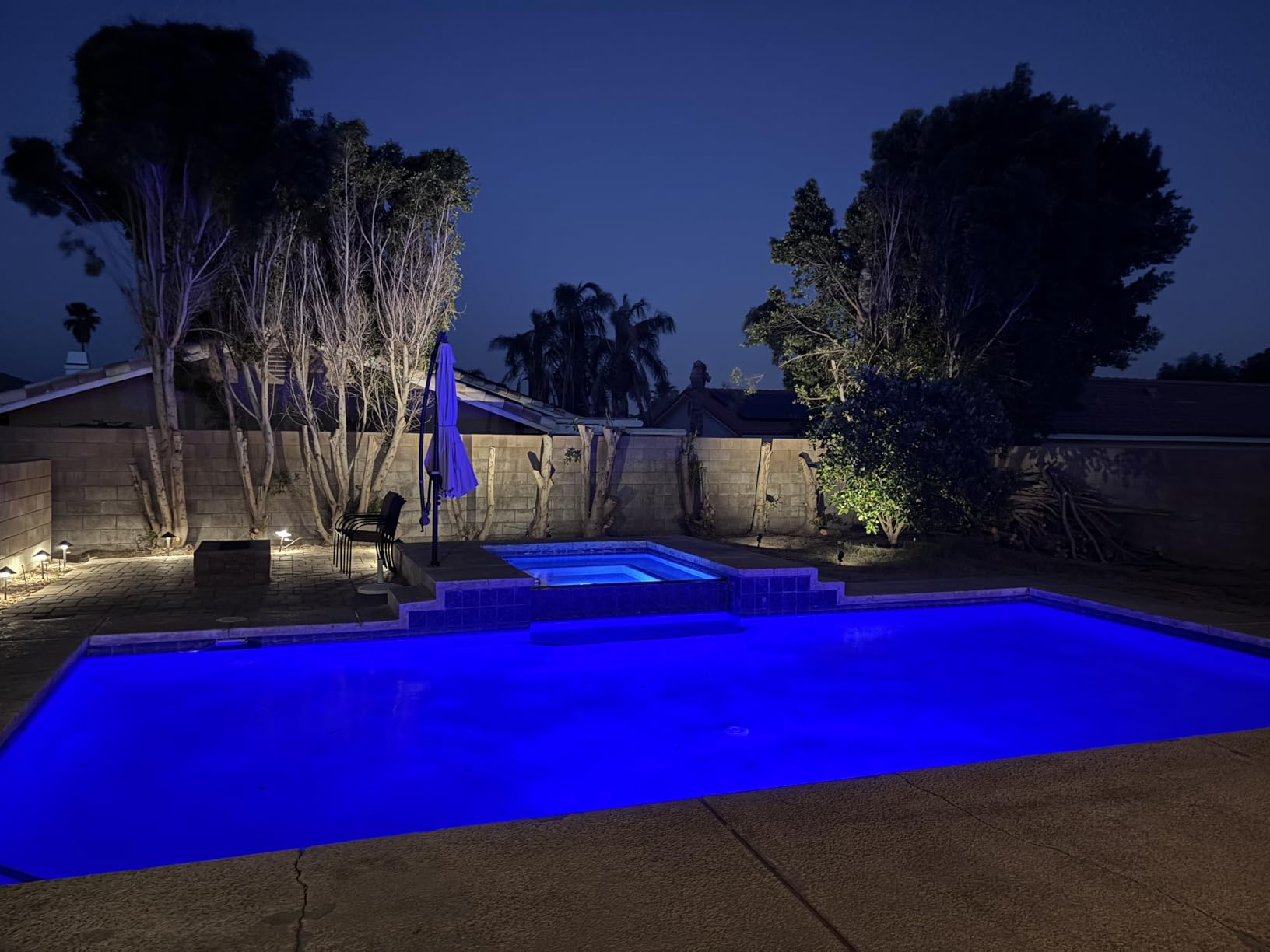 SURAIELEC 10 Inch LED Pool Light for Inground Pools, Smart Wi-Fi, 12V AC customer photo 2