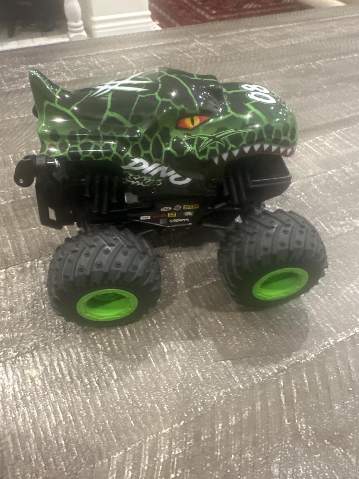 BEZGAR Monster Truck Toys, 1:20 Remote Control Car with Light & Music customer photo 2