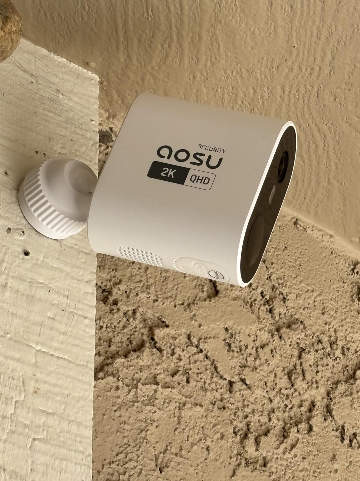 aosu 2K QHD Battery Security Cameras Wireless Outdoor System, 4-Cam-Kit | True 2K HD Night Vision, 166° Ultra-Wide-Angle, Cross-Camera Tracking, Spotlight & Siren Alarm, No Subscription Required customer photo 1