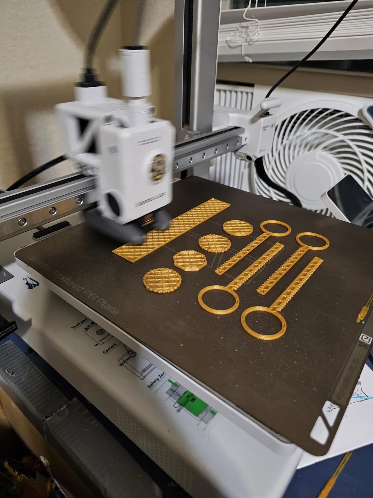 Bambu Lab A1 3D Printer, Ready-to-Use FDM 3D Printer for Beginners and Kids customer photo 1
