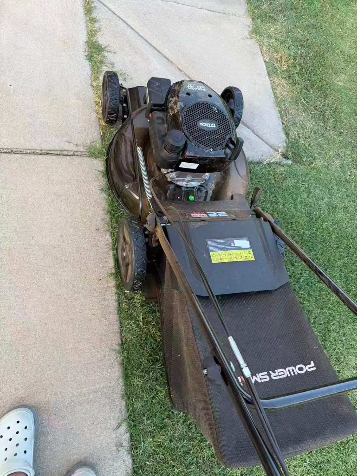 PowerSmart Self Propelled Gas Lawn Mower customer photo 1