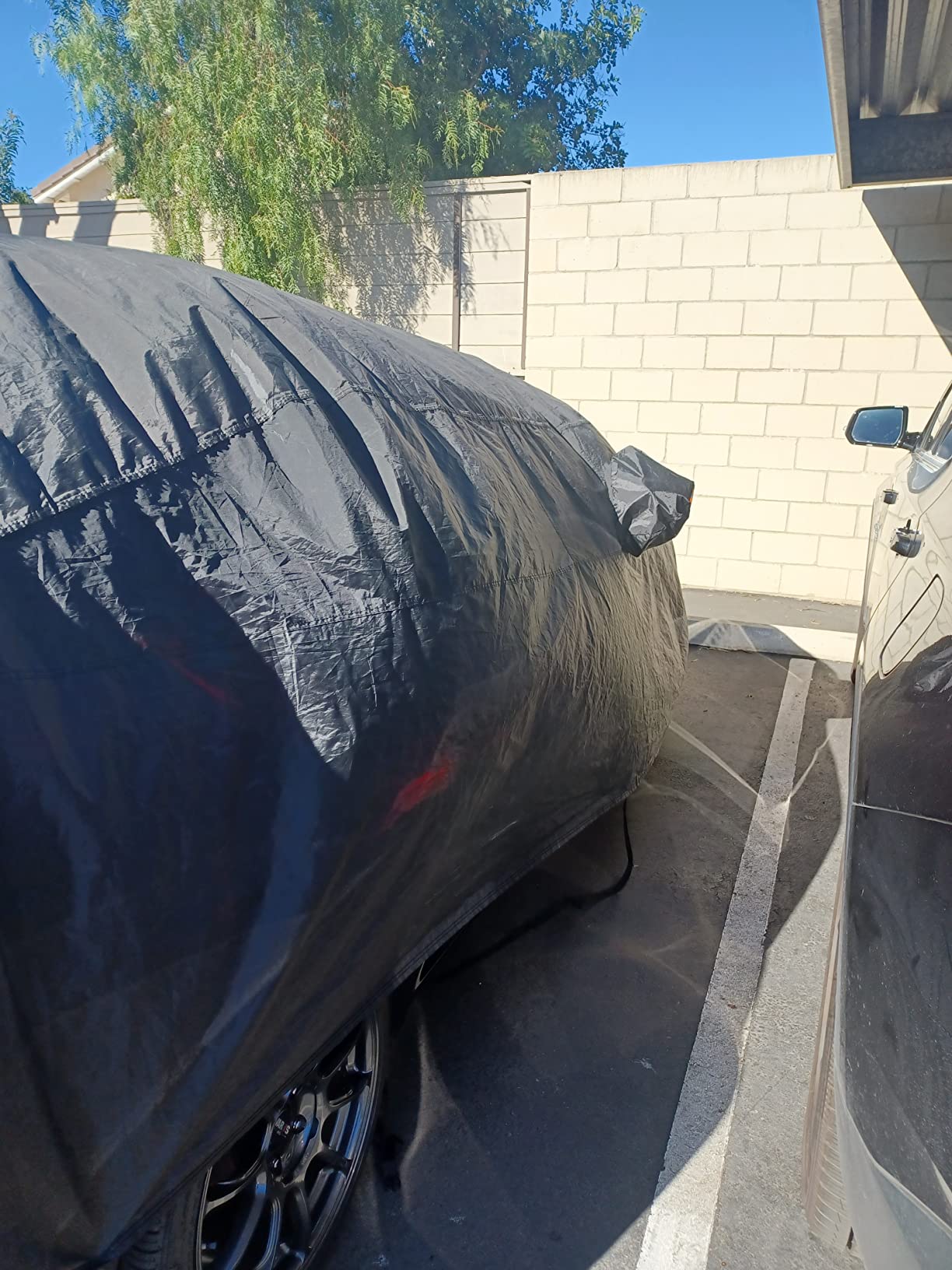 Jeep Wrangler Cover Waterproof 2 Door, All Weather for Jeep Rain Cover for Automobiles, Outdoor Full Exterior for Jeep Covers Fits JK JL TJ YJ CJ customer photo 1