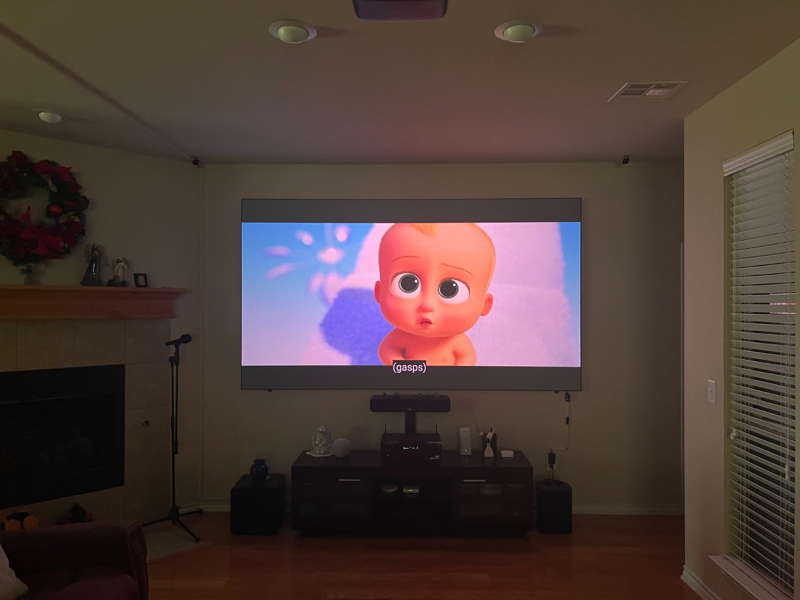 JMGO N1S Ultra 4K Triple Laser Projector , 2800 ISO Lumens, Google TV customer photo 1