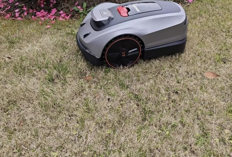 Sunseeker X7 AWD Robot Lawn Mower, RTK, Vision AI, 0.75 Acre, Wire-Free | Flagship AWD mowing for homeowners with large, challenging yards, steep slopes and uneven terrain. customer photo 1