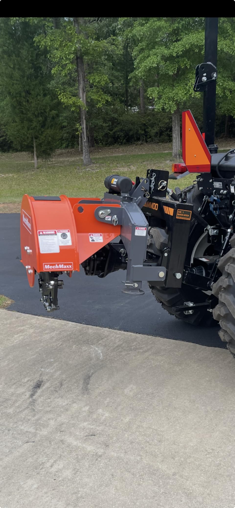 MechMaxx Heavy Duty PTO Powered Stump Root Grinder, Includes 12 Bonus Teeth customer photo 1