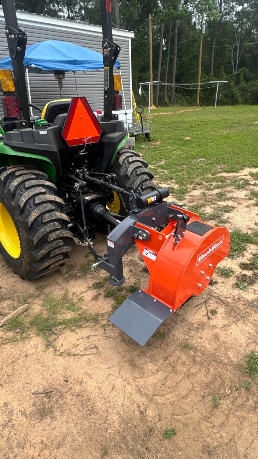 MechMaxx Heavy Duty PTO Powered Stump Root Grinder, Includes 12 Bonus Teeth customer photo 2