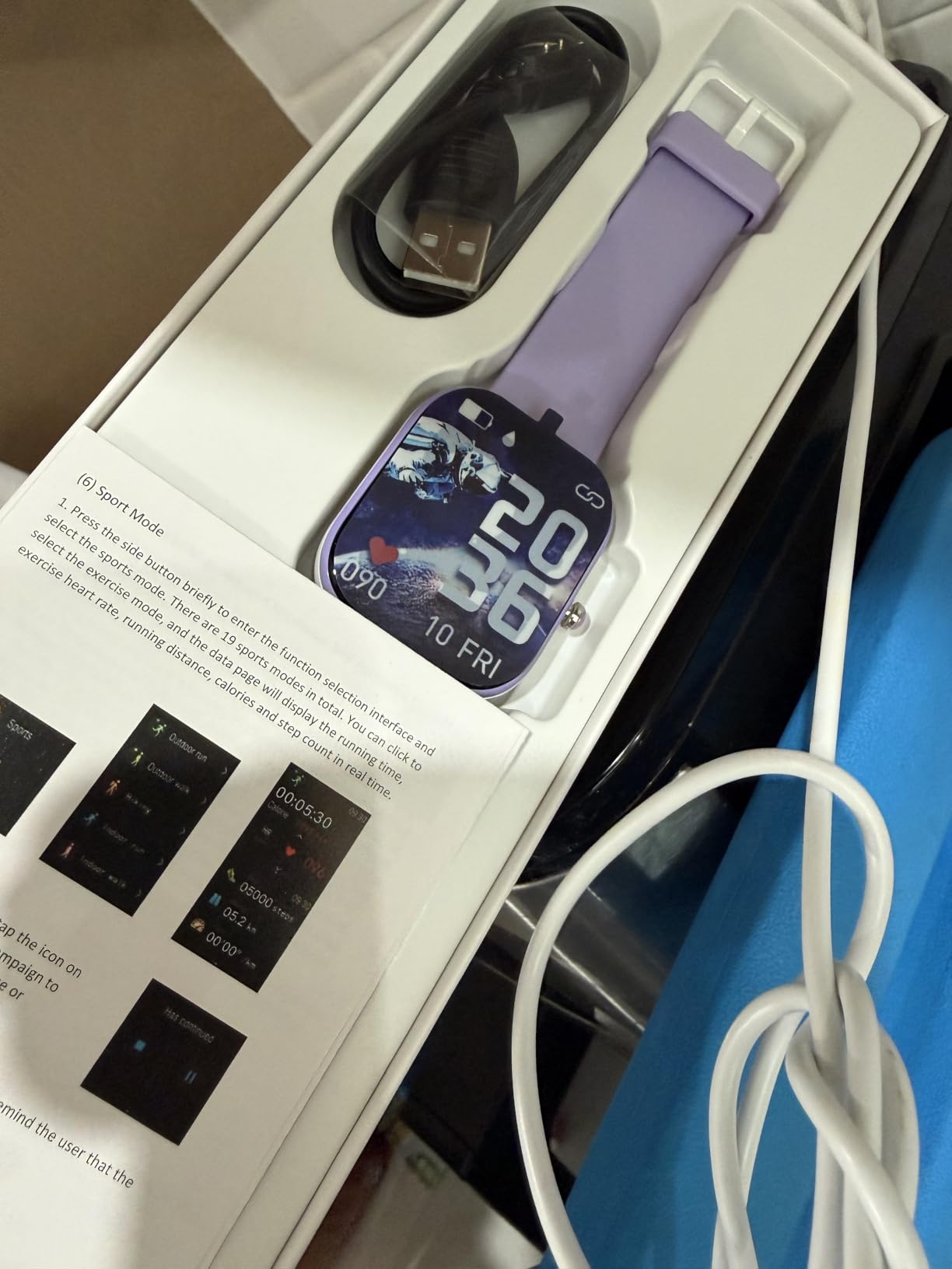 Smart Watch for Kids Fitness Tracker No Phone/APP Needed,19 Sport Mode,1.5