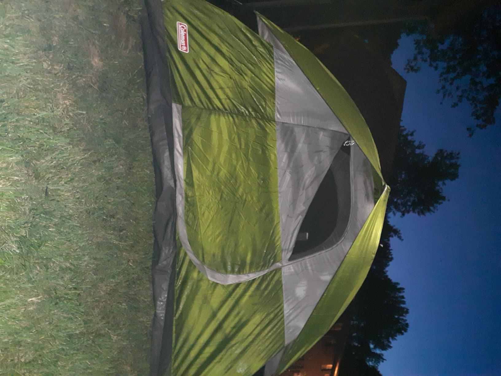 Coleman Sundome Camping Tent with Rainfly, 2/3/4/6 Person Tent Sets Up in 10 Mins, Weatherproof Shelter for Camping, Festivals, Backyard, Sleepovers, & More customer photo 2