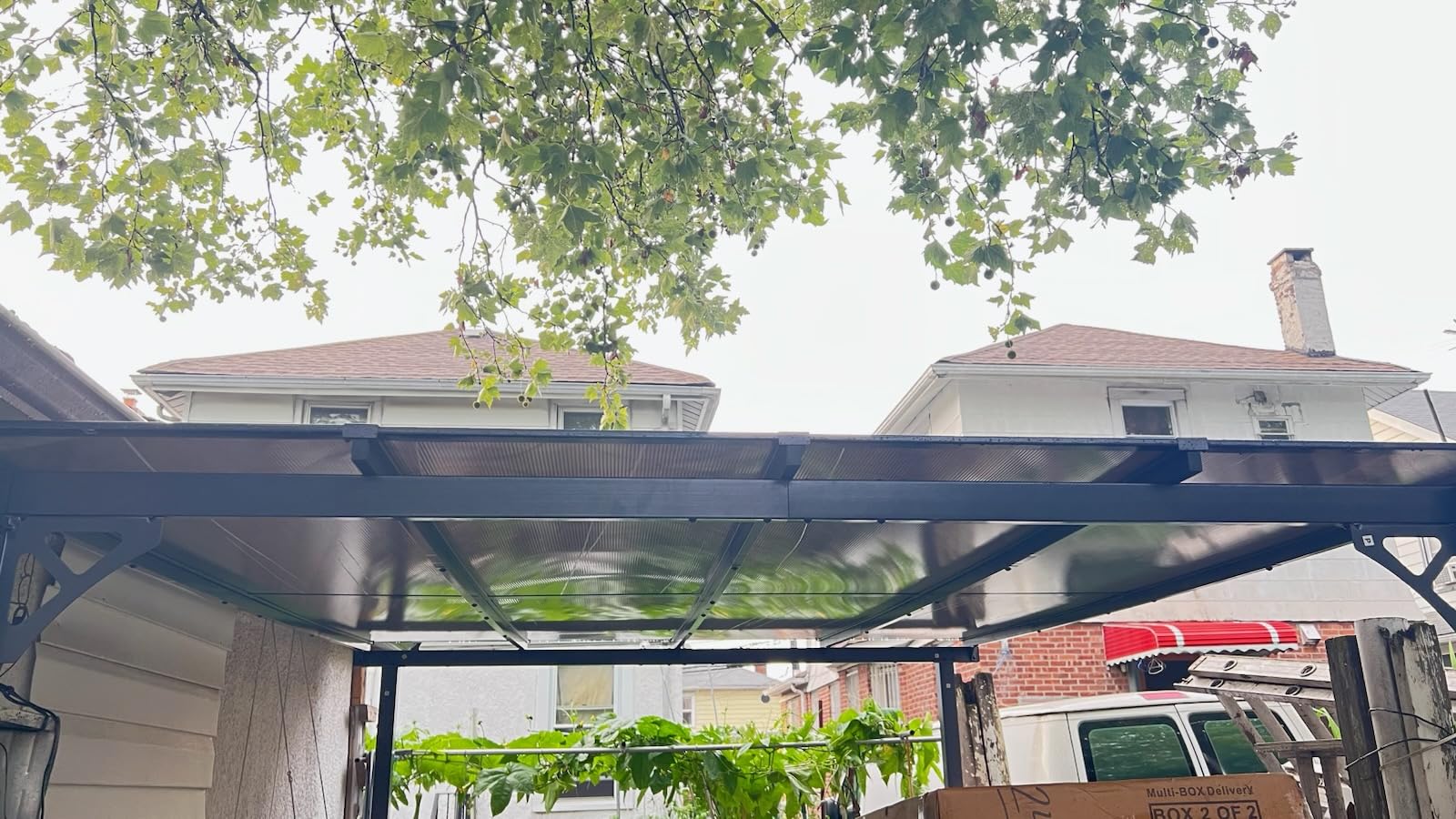 Aoxun 12’x10’ Gazebo for Patio, Gazebo Pergola with Sloped Roof, Black customer photo 2