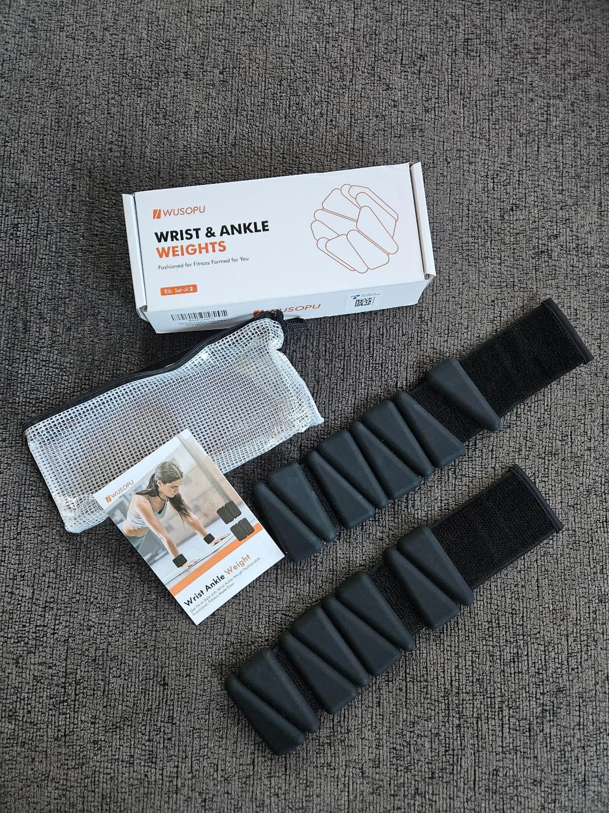 Wrist Weights, Ankle Weights for Women Men, Adjustable Wrist Weighted Bracelet for Home Gym Workout, Running, Yoga, Exercise, Strength Training customer photo 1