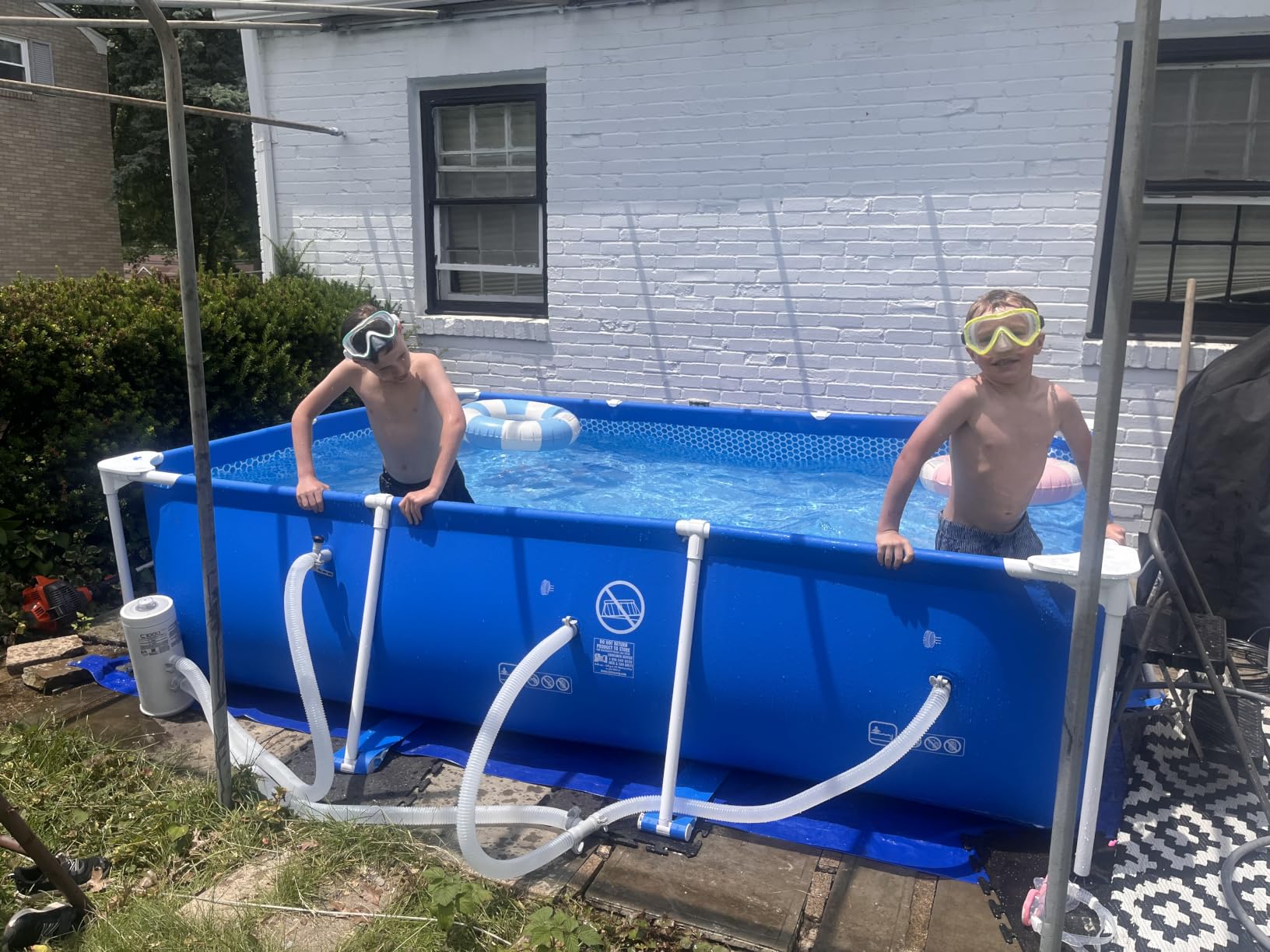 INTEX Krystal Clear 1,000 GPH Cartridge Filter Pump for Above Ground Pools customer photo 1