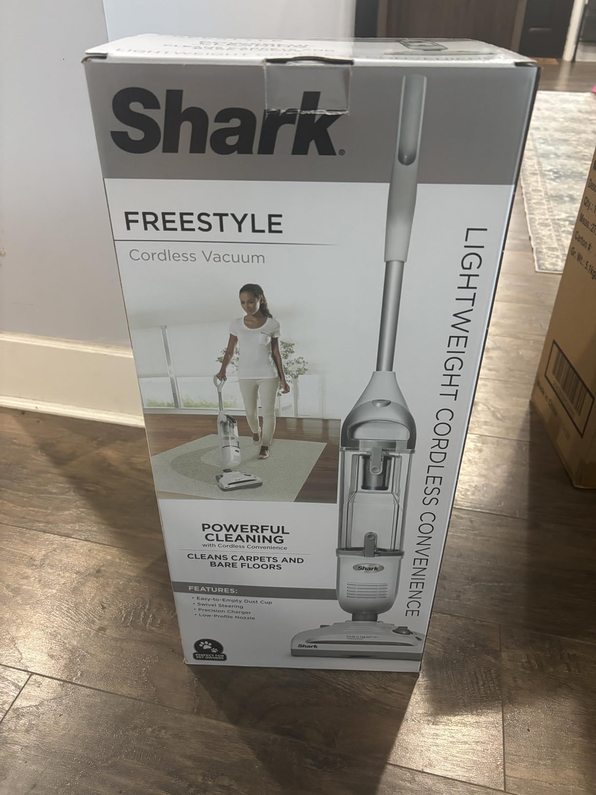Shark Steam Pickup 3-in-1 Steam Mop for Sealed Hard Floors, SD201 | Picks Up Debris, Deep Scrubs & Steam Sanitizes All At Once, Lightweight Steam Cleaner customer photo 2