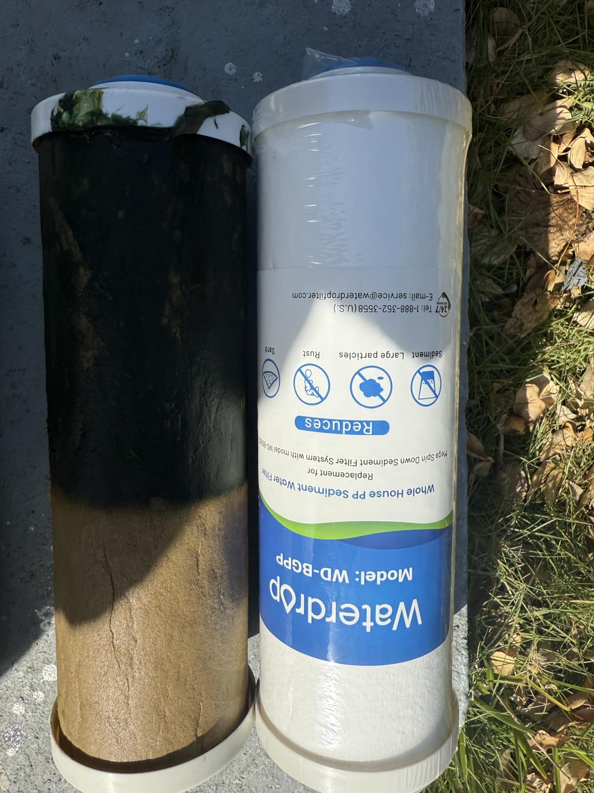 Waterdrop BG103 Mega Spin Down Sediment Filter, 500 + 200 Micron customer photo 1