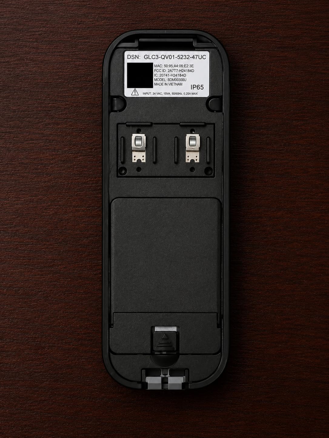Blink Video Doorbell - Head-to-toe HD view, two-year battery life, and simple setup. Sync Module Core included - System (Black) customer photo 1