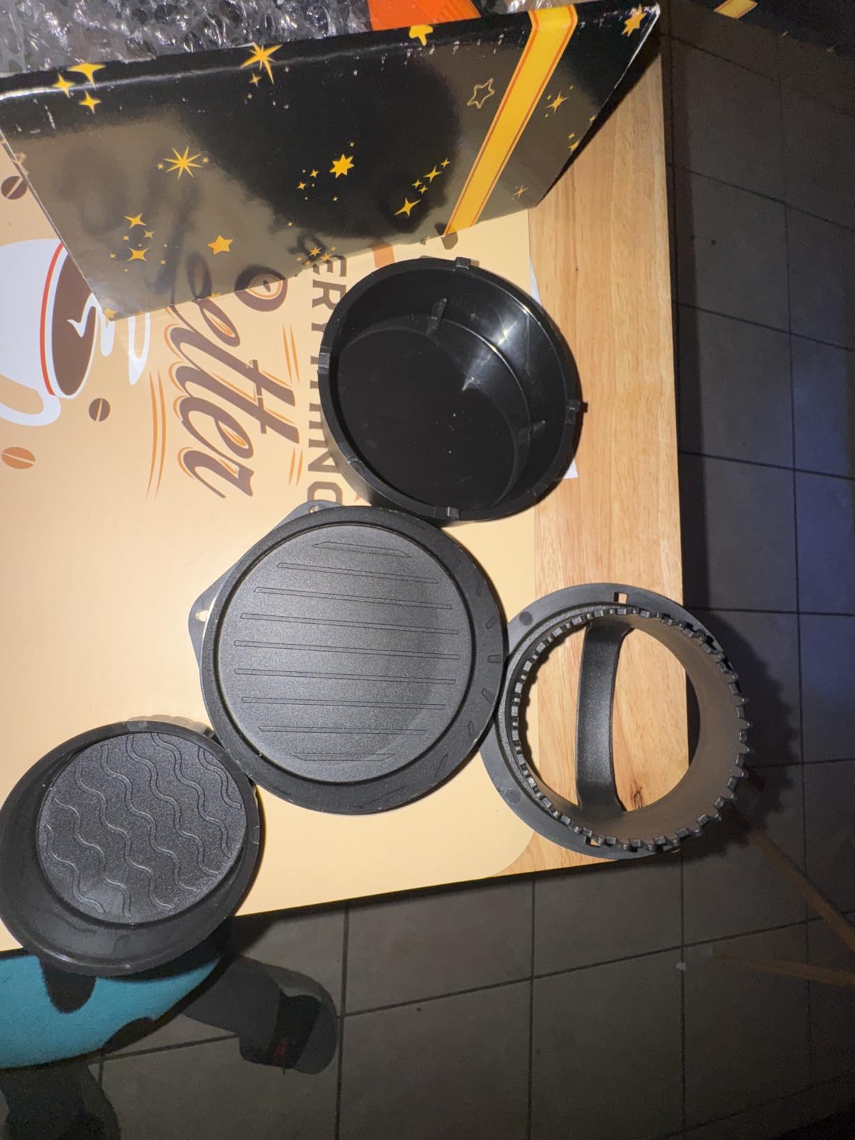POLIGO Smash Burger Press Kit - 4 in 1 Stuffed Burger Mold, Cast Iron Burger Presses, Sauce Brushes Included - Non Stick Smash Burger Press Set for Grill and Griddle Cooking, Black Round and Rectangle customer photo 1