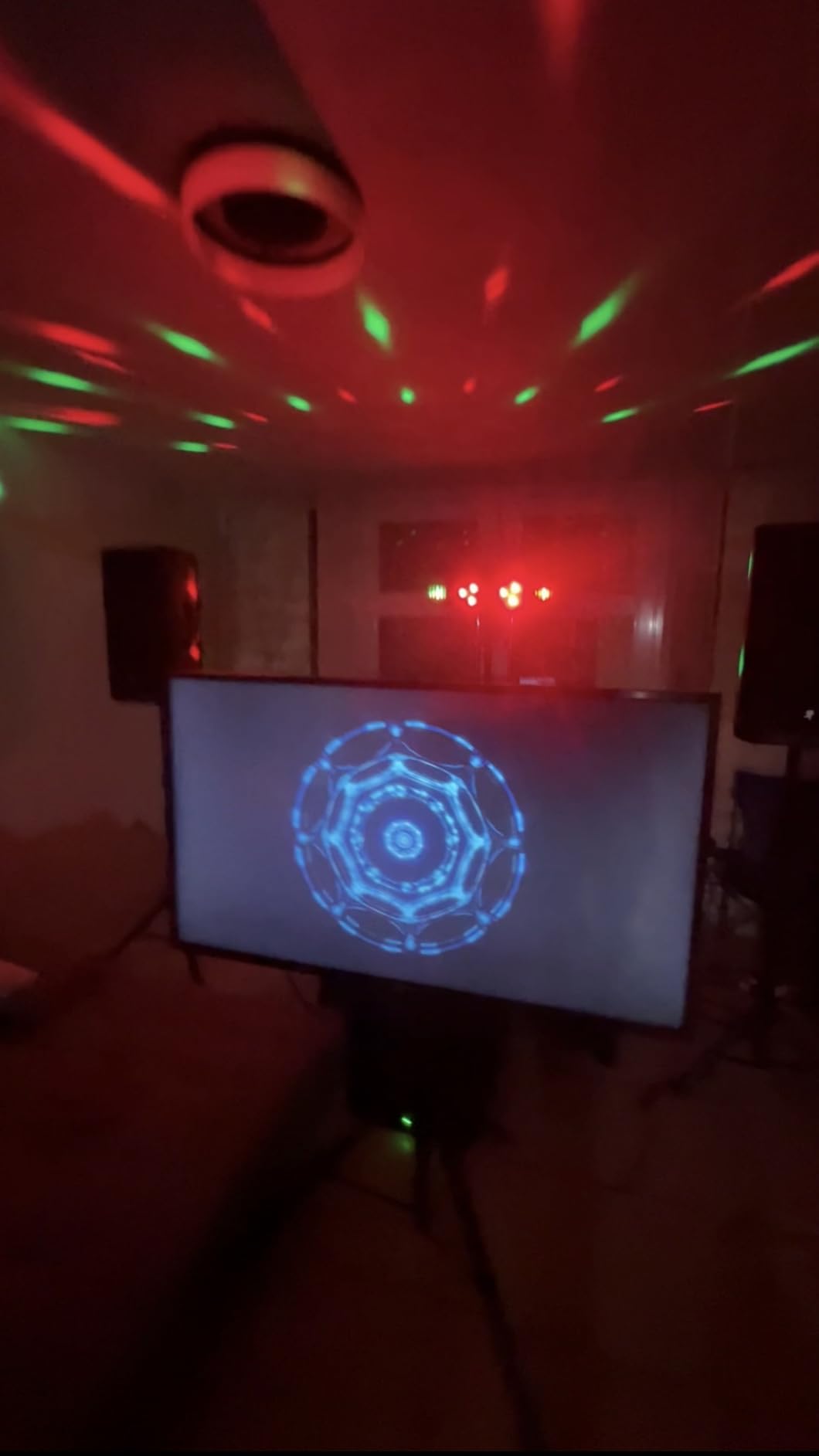 5 in 1 DJ Lights with Stand Combination Party Light Dj Disco Lights Stage Lighting for Parties 3/6/15CH with Sound Activated,DMX,Remote Control Strobe LED Par Light for Weddings Birthday KTV-1PC customer photo 2