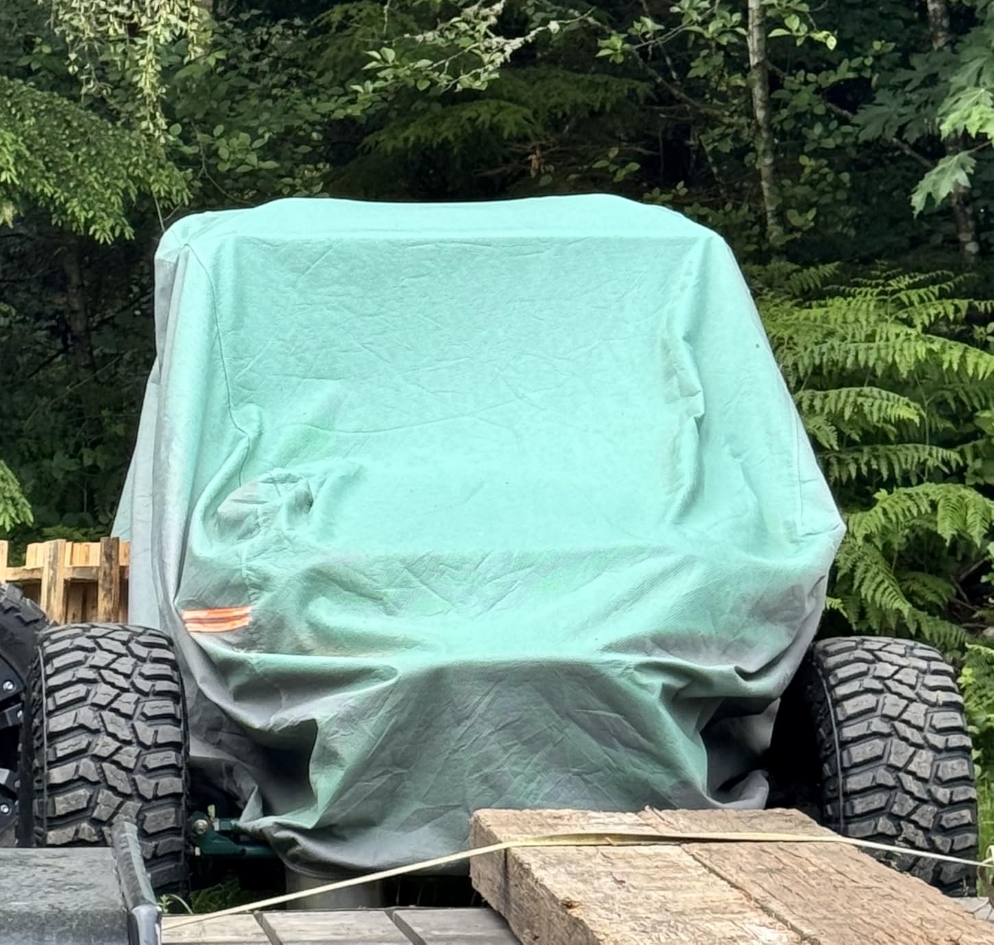 Kayme Waterproof Heavy Duty Car Cover Custom Fit Jeep Wrangler 4 Door customer photo 2