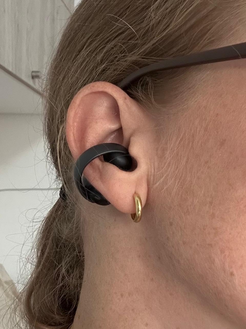Soundcore AeroClip by Anker Open Ear Earbuds, Clip On Earbuds, Open Ring customer photo 1
