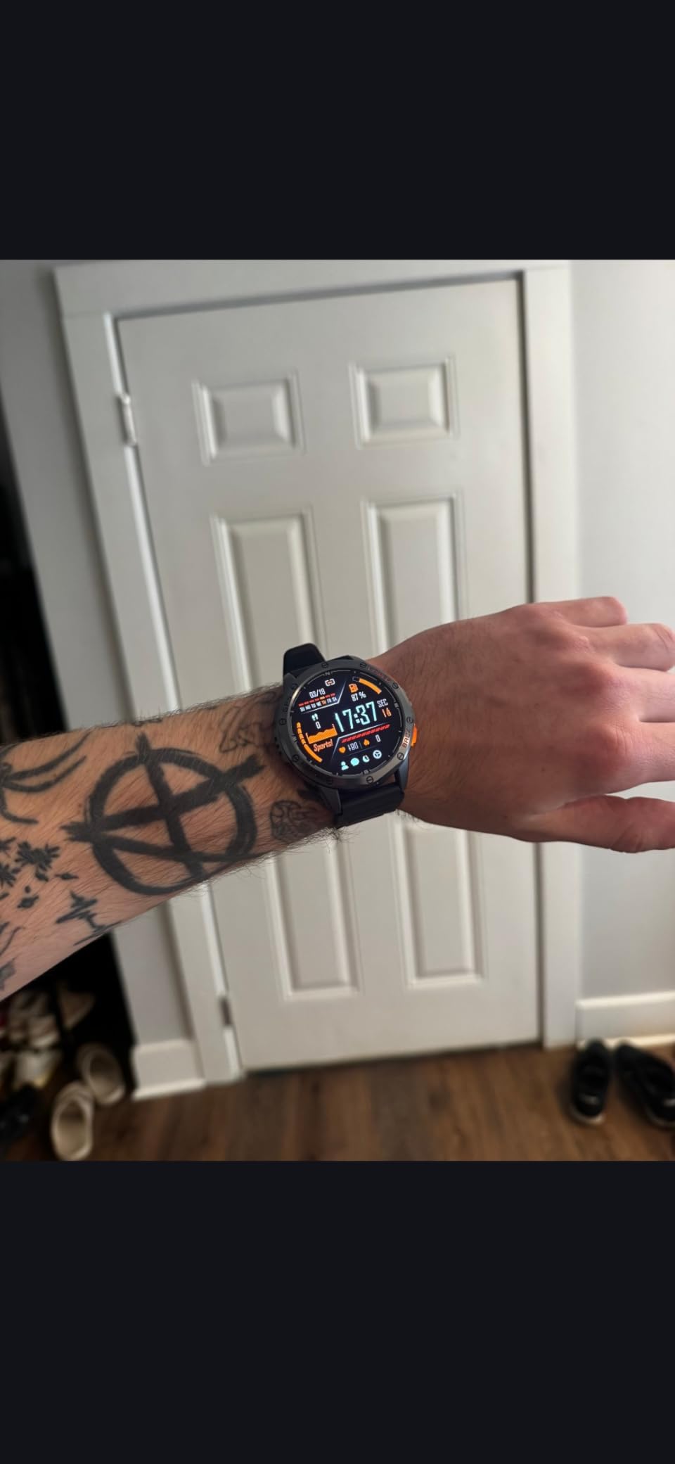 Military Smart Watch for Men, Built-in GPS, 30-day standby, 1.43