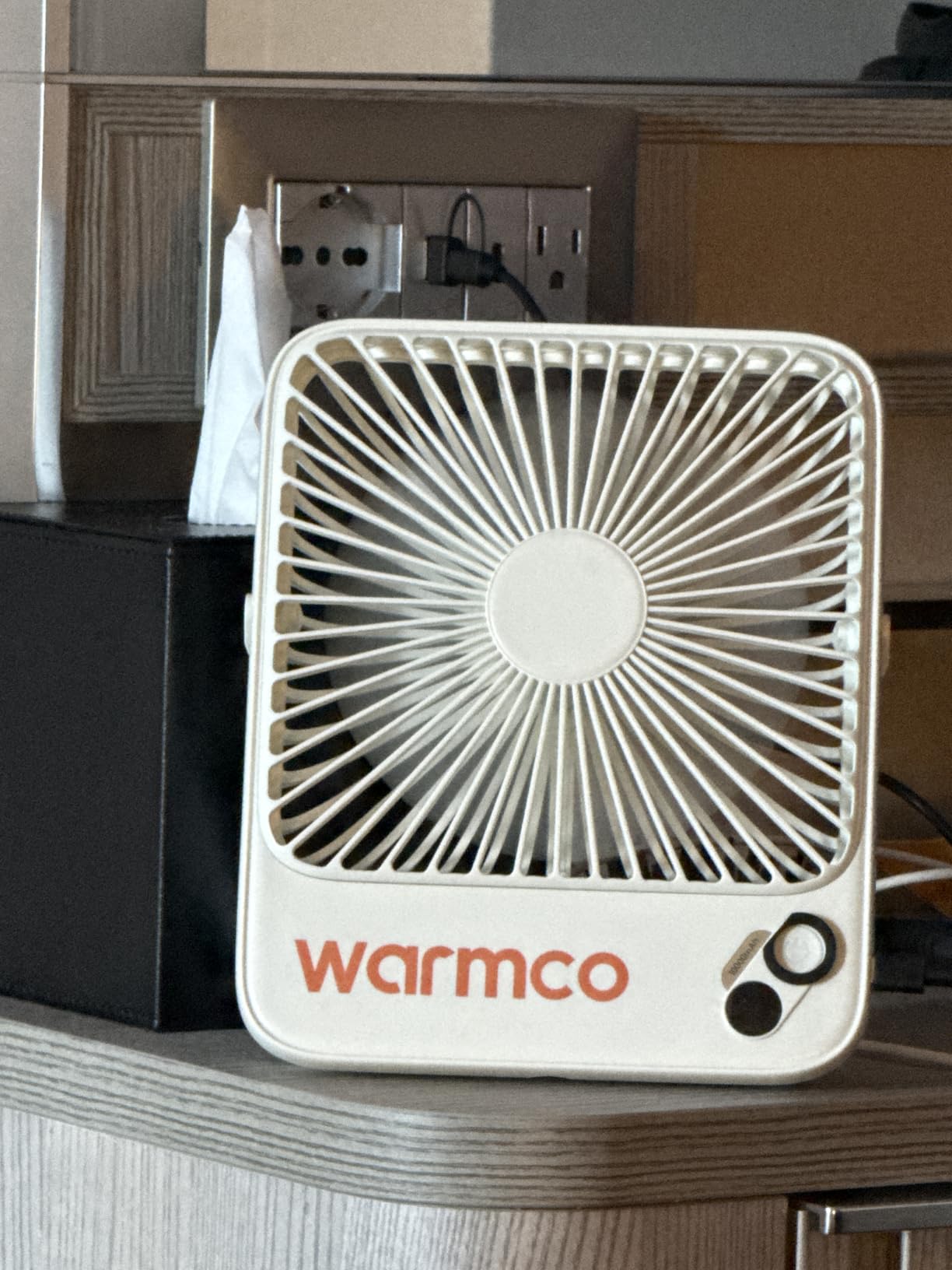 Warmco D3 10000mAh Portable Travel Fan 7-inch, Up to 24H Runtime customer photo 1