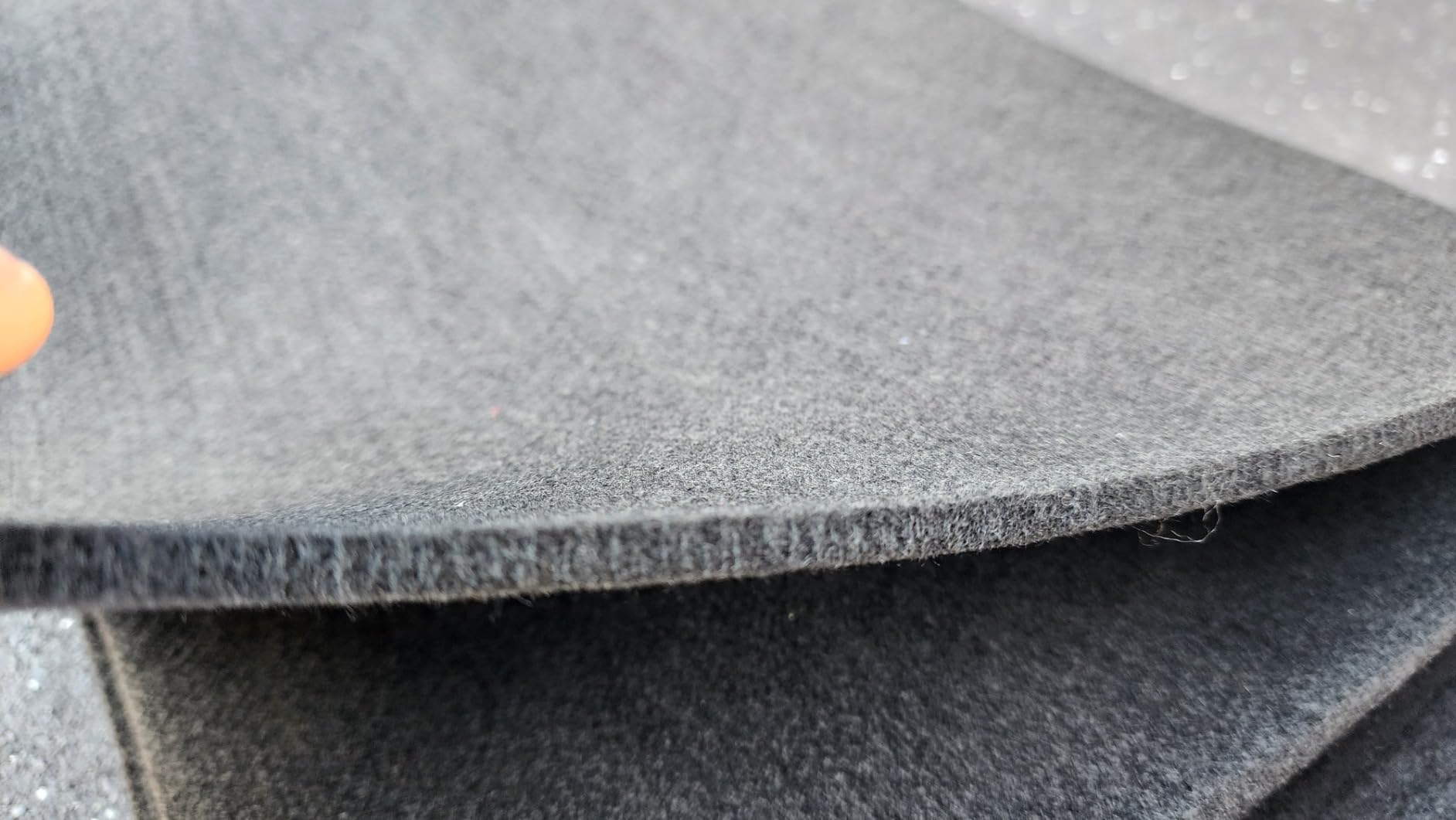 Welding Blanket Fireproof 6x8 Feet – Matace Carbon Felt Soldering Mat & Pad, 5mm Flame Retardant Fabric, Heat Shield for Brazing, Automotive Repair, Grill & Smoker, HVAC Plumbing, Black customer photo 2